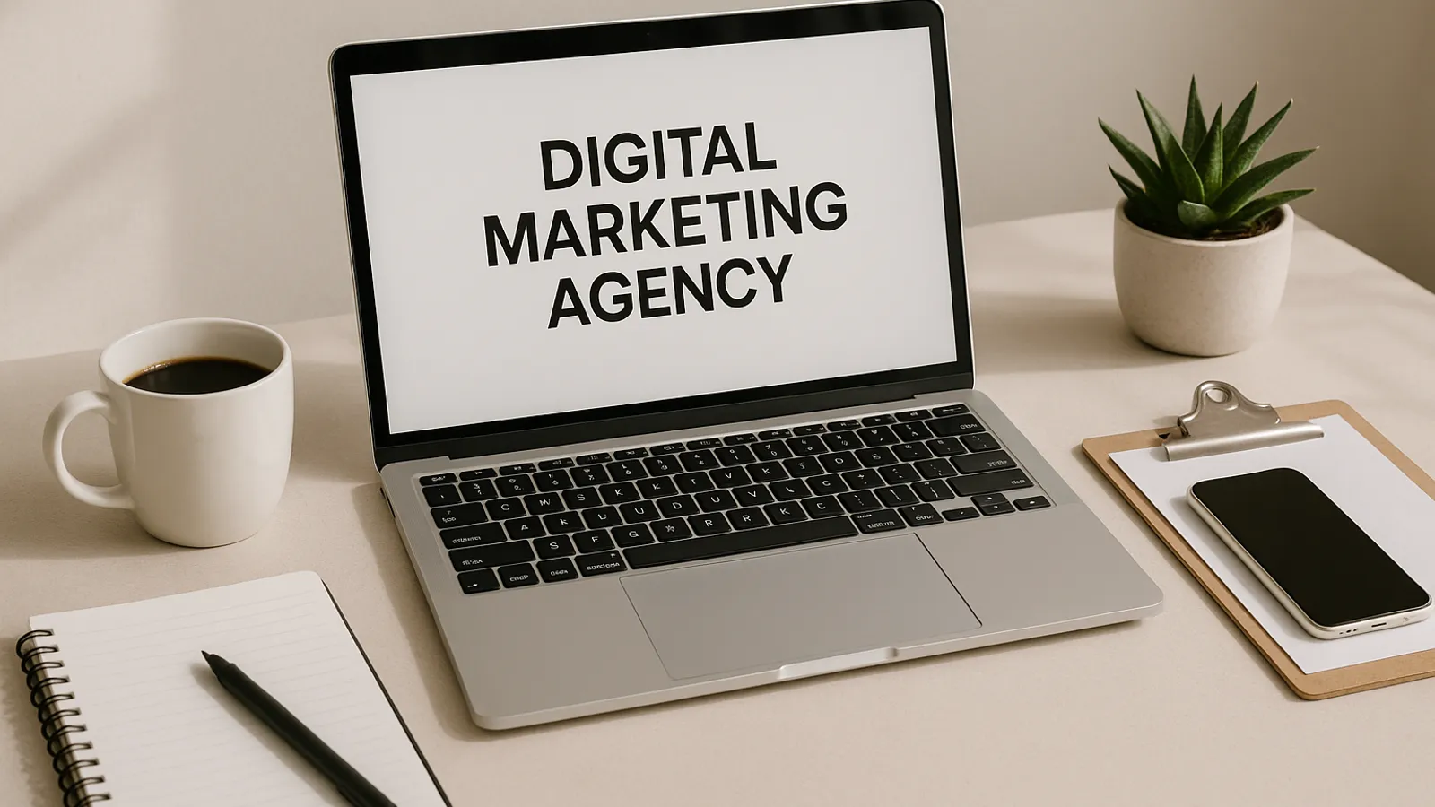 Digital Marketing Agency — up close
